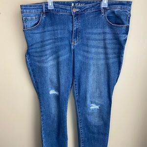 EUC Reitman’s R Brand denim skinny jeans sz 36 (20)